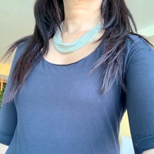 Vintage Silver Waterfall necklace